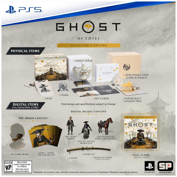 Ghost of Yotei Collectors Edition - PlayStation 5 PS5